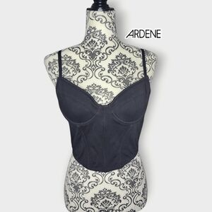 ARDENE Black Bustier Top - Medium